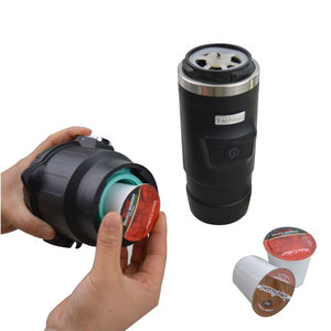 Portable électrique pompe à chaleur addingd pression 12V/<span class=keywords><strong>24V</strong></span> voiture utilisation ou utilisation de camion 150ml k-tasse <span class=keywords><strong>capsule</strong></span> cafetière - Product Image 2