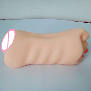 La lengua de la boca juguete sexual la vagina con diente para los hombres - Product Image 4