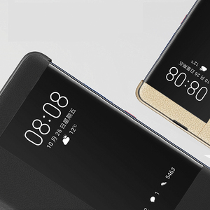 Slim Auto Sleep Wake Cuoio di Vibrazione Smart View Window Copertura Della Cassa Del Telefono Per <span class=keywords><strong>Huawei</strong></span> Compagno di <span class=keywords><strong>20</strong></span> X Caso - Product Image 4