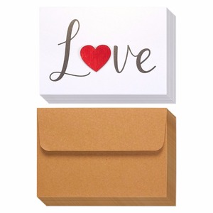 Usine Directe Vente Papier Kraft Papier De Mariage <span class=keywords><strong>Carte</strong></span> D'invitation De Luxe Avec Enveloppe - Product Image 1