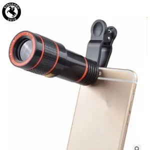 Telescopio 12x teleobiettivo zoom obiettivo universale per fotocamera del telefono obiettivo per fotocamera mobile obiettivi mobili per Iphone IOS Smartphone Android