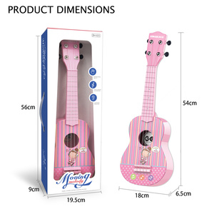 Jacko Toys Nuevo Festival Comercial, Guitarra <span class=keywords><strong>Ukelele</strong></span> Rosa de 21 Pulgadas de Buena Calidad para Niñas - Product Image 5