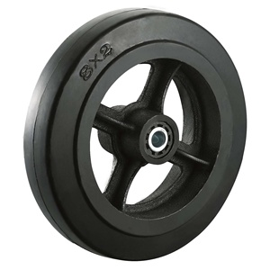 SS Bánh Xe Giàn Giáo Hạng Nặng Có Phanh Cao Su Với Lõi Sắt - Product Image 2