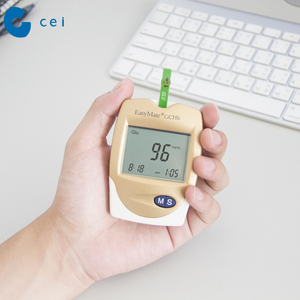 2019 Bệnh Tiểu Đường Máy Kiểm Tra Lượng Đường Trong Máu Kiểm Tra <span class=keywords><strong>Glucometer</strong></span> Hemoglobin Cholesterol với Kiểm Tra Dải - Product Image 5