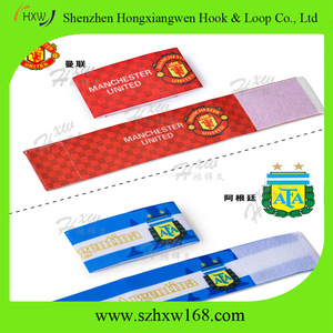 The printout of logo custom of <strong>soccer</strong>/<strong>soccer</strong> <strong>captain</strong> <strong>bracelet</strong> - Product Image 2