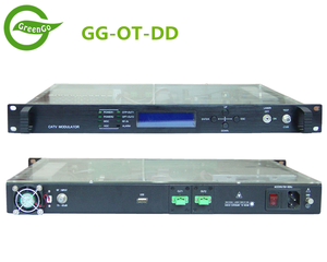 Harga Terbaik 1310nm atau 1550nm AGC Serat Optik Digital Pemancar TV