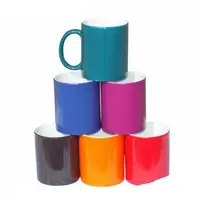 Color Changing Ceramic Cup, Plastic Cup, Sublimation Mugs