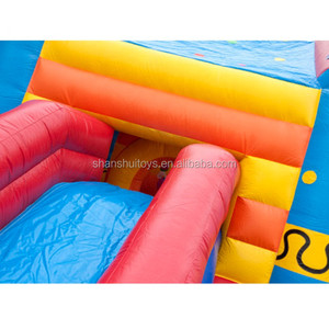 Tùy chỉnh chủ đề chú hề <span class=keywords><strong>Inflatable</strong></span> lâu đài trẻ em <span class=keywords><strong>Inflatable</strong></span> Bouncer/nhà bị trả lại/Nhảy lâu đài với trượt để bán - Product Image 4