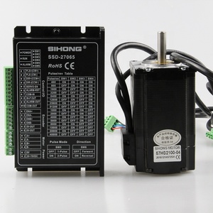 Nema23 57hs lai 3nm 5A 2 pha vòng kín 1.8 độ động cơ bước 8 dây Máy cắt công nghiệp 5A phù hợp - Product Image 2