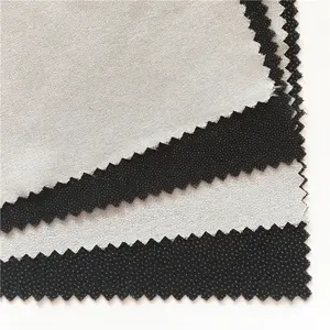 interlining for coat woven interlining for garment 30D-300D woven fusible iron on interlining