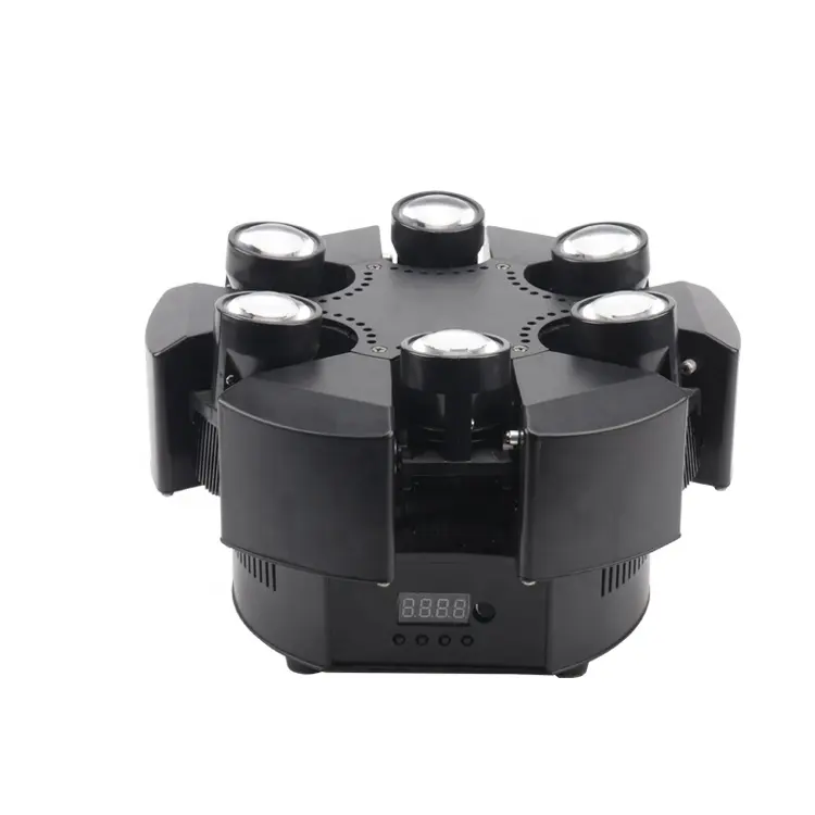 2019 NEW 6*10W Hight & Excellent Quality Nice Effect RGBW 4in1 LED Beam Moving Head Light