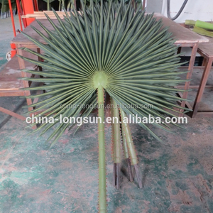 LS17030901foshan fabricant en gros haute imité jardin décoratif artificielle faux décoratif date palm laisser - Product Image 1