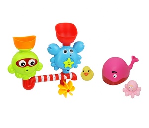 Cascade jouer ensemble <span class=keywords><strong>mer</strong></span> tortue animal bébé jouets <span class=keywords><strong>de</strong></span> bain pour vente - Product Image 3