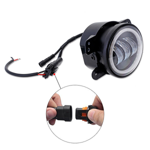 30w lámpara de niebla con DRL impermeable fuera de la carretera 4 "Motor de la motocicleta led Luz de niebla - Product Image 1