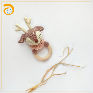 <span class=keywords><strong>Anneau</strong></span> de <span class=keywords><strong>dentition</strong></span> tricoté en bois, fait à la main, pour bébé, jouet de <span class=keywords><strong>dentition</strong></span>, accessoire en coton <span class=keywords><strong>naturel</strong></span>, 10 pièces - Product Image 1