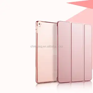 plegable de cuero Tablet casos por 2017 Nuevo iPad de moda funda smart Cover para el iPad Mini 4 iPad caso 9.7 Pro