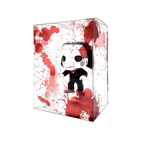 Protector Personalizado para <span class=keywords><strong>Funko</strong></span> <span class=keywords><strong>POP</strong></span> de 4 Pulgadas con Diseño de Salpicaduras de Sangre Roja - Product Image 1