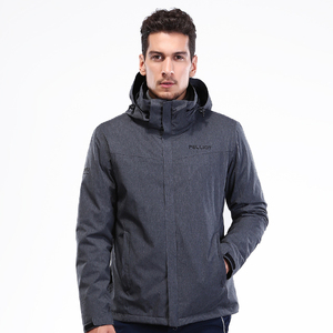 Fabricante de ropa de invierno al aire libre chaqueta impermeable 3 en <span class=keywords><strong>1</strong></span> chaqueta - Product Image 1