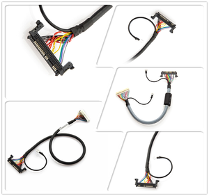 Фабрика OEM ODM ISO ROHS 20 булавки до 15 булавки экран 2,0 разъем LVDS кабель 20 P lvds кабель для ЖК дисплей Панель - Product Image 5