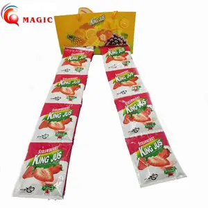 Hot sale KING JUS fruit flavor powder drinks manufacturer instant juice powder