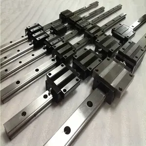 Stainless Steel Presisi Tinggi Linear Rel Panduan Bola Slide Block Bearing