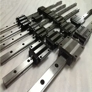 Stainless Steel High Precision Linear Guide Rails Ball Slide Block Bearing