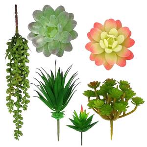 suculentas Artificial colgante regalo de imitación suculentas recoger colgante de cadena de perlas de planta - Product Image 1