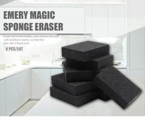 Đa-Chức Năng Emery Ma Thuật Miếng Bọt Biển Tẩy Nhà Bếp Làm Sạch Miếng Bọt Biển Cellulose Magic Eraser Sponge Melamine Bọt