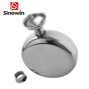 Regalos promocionales estándar de acero inoxidable frasco de la cadera para hombres 5 oz Petaca de <span class=keywords><strong>vino</strong></span> con embudo - Product Image 3