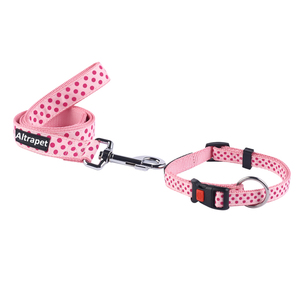 Altra para inusual cómodo de Nylon liso accesorios gato cachorro Collar de perro Correa Set - Product Image 1