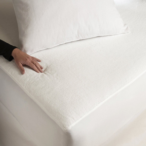 Venta al por mayor tamaño de la Reina terry tela impermeable protector de colchón hotel - Product Image 5