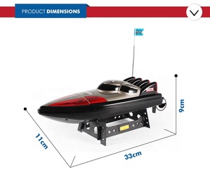4ch juguetes barco aceleración de control remoto rc cebo barco de pesca en venta - Product Image 4
