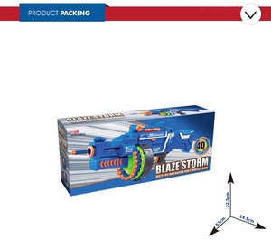 Pistolas de Juguete Más Vendidas para Niños, Balas Suaves, Eléctricas, con Expulsión de Casquillos, Juego de Plástico - Product Image 5