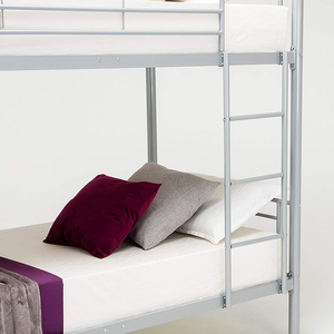 Muestra Gratuita de Cama Infantil Metálica Tipo Litera Domino para Niños, Color Rojo, Amarillo y Azul, Estilo Americano - Product Image 5