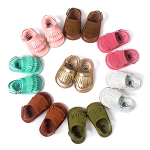 En Cuir véritable bébé Chaussures Enfants <span class=keywords><strong>pas</strong></span> cher bébé Premier Marcheur <span class=keywords><strong>Sandales</strong></span> à Semelle Souple en cuir chaussures - Product Image 3