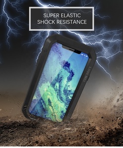 Love mei – coque de té<span class=keywords><strong>l</strong></span>éphone étanche antichoc en Silicone métallique pour <span class=keywords><strong>iPhone</strong></span> <span class=keywords><strong>XS</strong></span> - Product Image 4