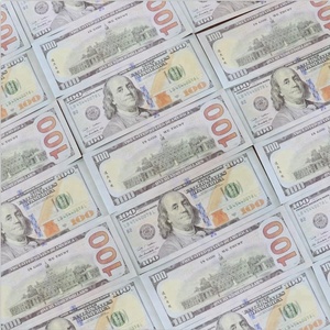 Nuevas Ideas de producto 2018 realista de doble cara Prop dinero $100 billetes de dólar con naranja moneda Correa - Product Image 2
