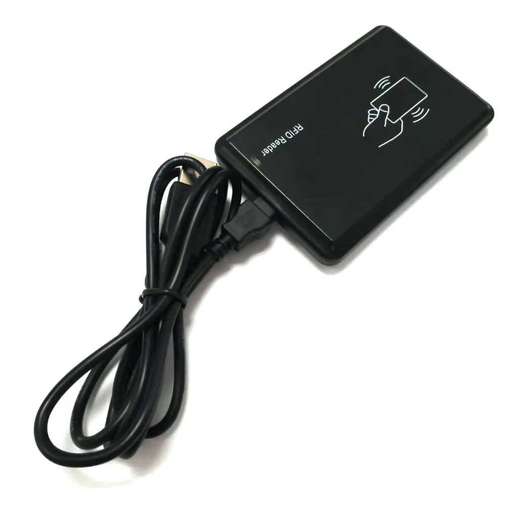 HF 13,56 Mhz USB/RS232 интерфейс RFID Smart IC кардридер