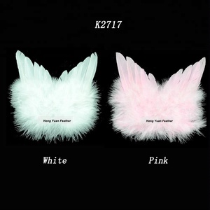 Petit Bébé Plume Ailes <span class=keywords><strong>D</strong></span>'ange Suspendus <span class=keywords><strong>Ornement</strong></span> Pour Le Mariage De Noël Costume Dance Party Cosplay Spectacle <span class=keywords><strong>D</strong></span>écor - Product Image 2