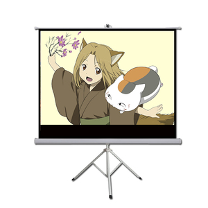 Trípode Manual de 84 pulgadas para <span class=keywords><strong>proyector</strong></span>, <span class=keywords><strong>pantalla</strong></span> de proyección, soporte de suelo, <span class=keywords><strong>pantalla</strong></span> de proyección portátil extraíble para oficina y escuela - Product Image 6