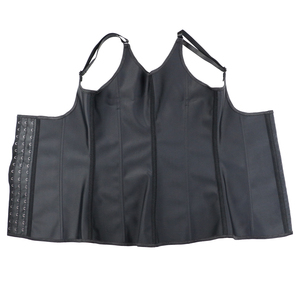 NANBIN جديد سترة نمط تسعة الصلب العظام اللاتكس مدرب خصر مشد - Product Image 4