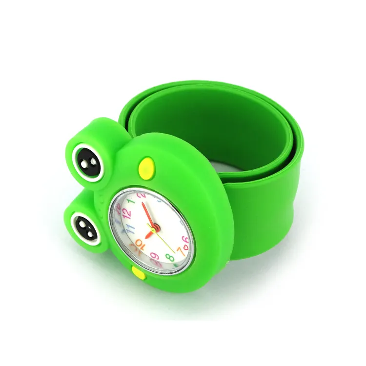 Neueste nette cartoon kinder silikon uhren slap armbanduhr