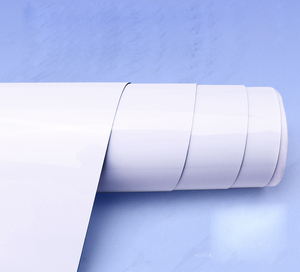 Mềm mại từ khô xóa bảng 2m x 1m 0.65mm dày Stick-on tường bảng cho văn phòng Trắng - Product Image 2