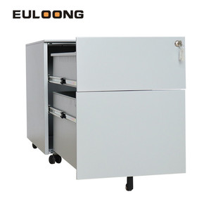 Meubles de <span class=keywords><strong>bureau</strong></span> modernes Armoire de rangement en acier avec roulettes - Product Image 2