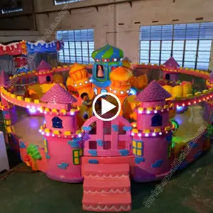 Enfants voiture de balle de pulvérisation pour parc d'attractions et jeux de foire