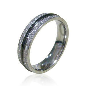 Cincin pasangan baja tahan karat emas klasik, cincin baja tahan karat gaya Eropa dan Amerika - Product Image 2