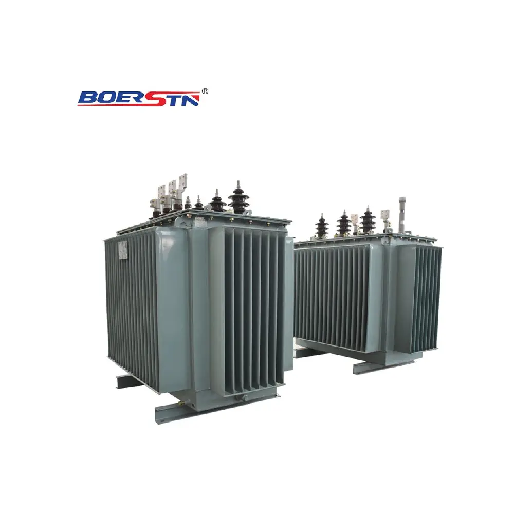 500KVA 10KV 11KV Jenis Minyak Tiga Fase Double Winding Non Eksitasi Voltage Regulator Distribusi Listrik Transformer