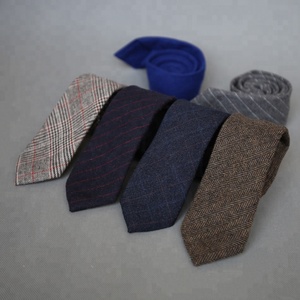 Nuevo diseño tejido algodón flaco Ties al por mayor - Product Image 1