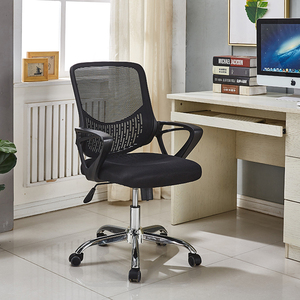 Venta wholesale modern executive office furntiure traditional with low mesh New operator lifting swivel computer desk, <span class=keywords><strong>the</strong></span> tonearm wheeled chair - Product Image 4