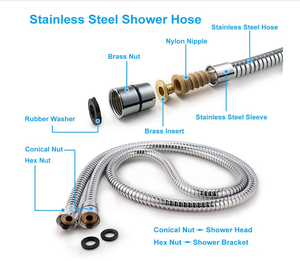 Produits les plus vendus : Tuyau <span class=keywords><strong>de</strong></span> 1,5 m avec <span class=keywords><strong>ventouse</strong></span>, pomme <span class=keywords><strong>de</strong></span> <span class=keywords><strong>douche</strong></span> pour salle <span class=keywords><strong>de</strong></span> bain pour personnes handicapées, conçu pour les personnes âgées et les femmes enceintes - Product Image 4